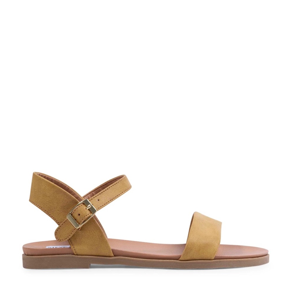 STEVE MADDEN DAELYN TAN SANDALS - Picture 1 of 8